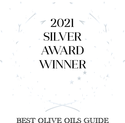 The image shows a symmetrical white laurel wreath design with thin, elegant lines. Each side consists of leafy branches curving upward and inward to form an open circular frame. Small dots are interspersed among the leaves, adding decorative detail. At the bottom center of the wreath is a semicircle of small stars, with the tips of the two branches nearly touching above them.