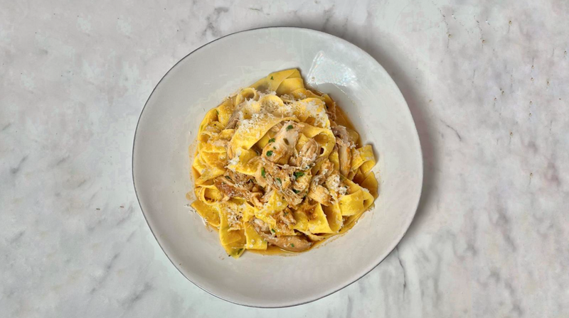 PAPPARDELLE WITH RABBIT RAGÙ